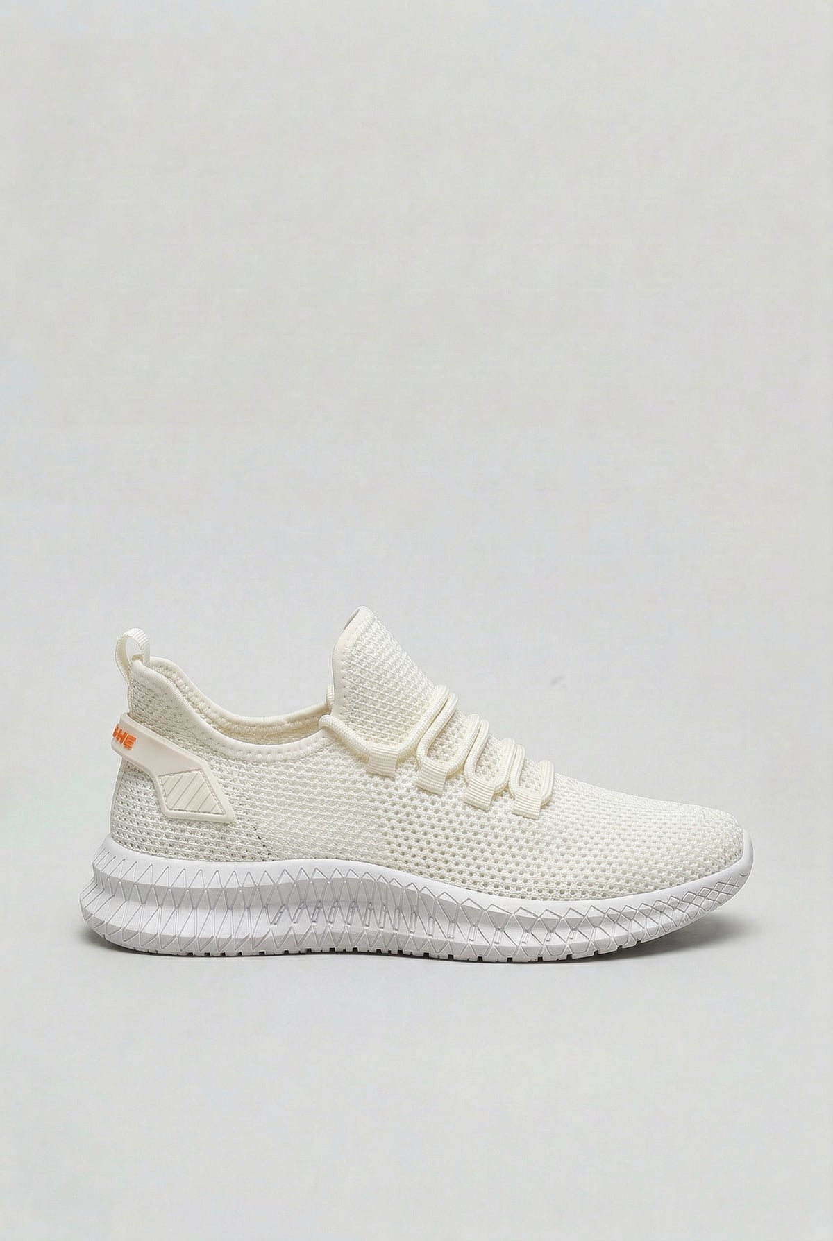 heren lage sneakers met veterschoenen in wit