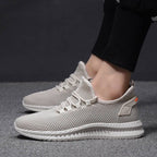 heren lichtgewicht sneakers met vetersluiting