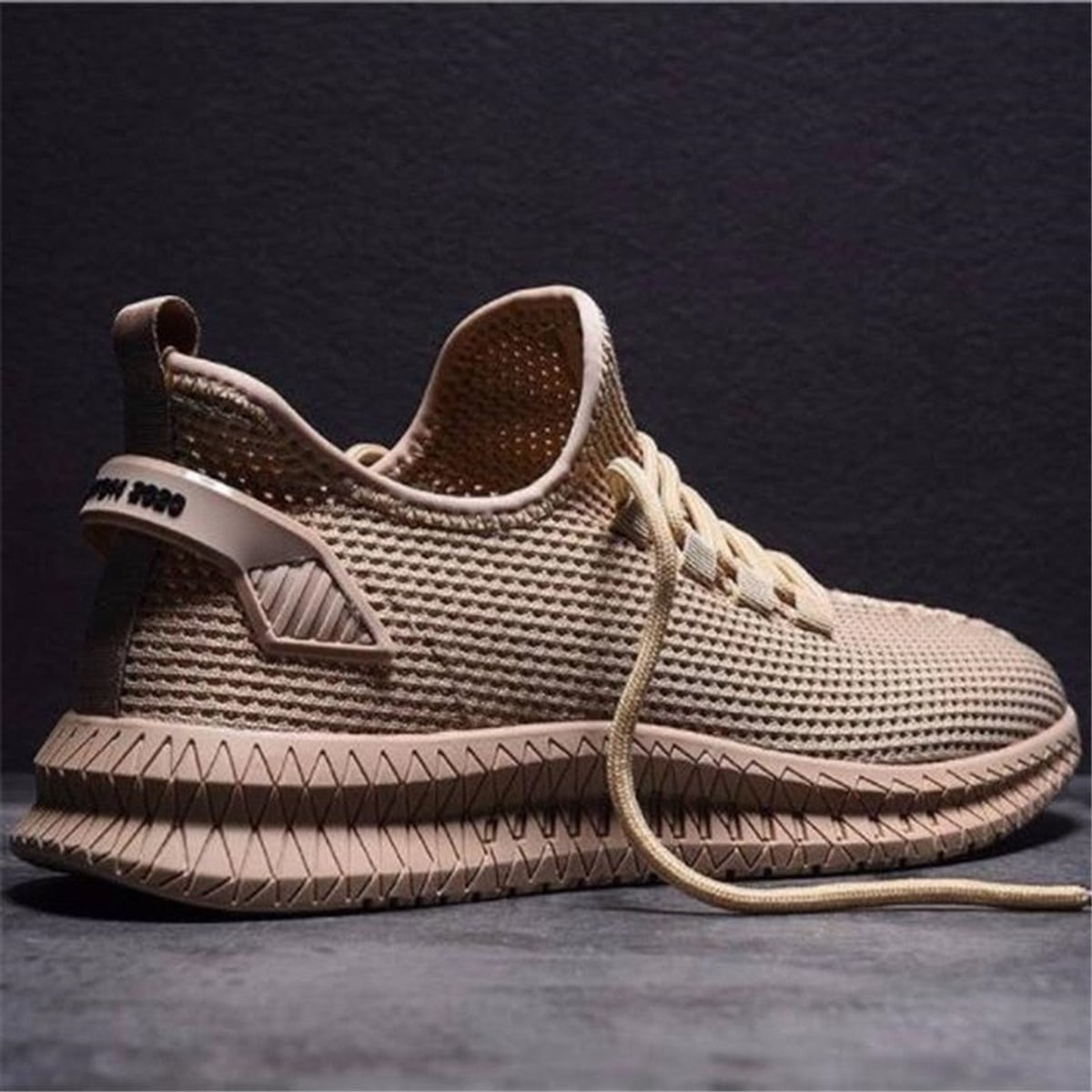 heren lichtgewicht sneakers met vetersluiting