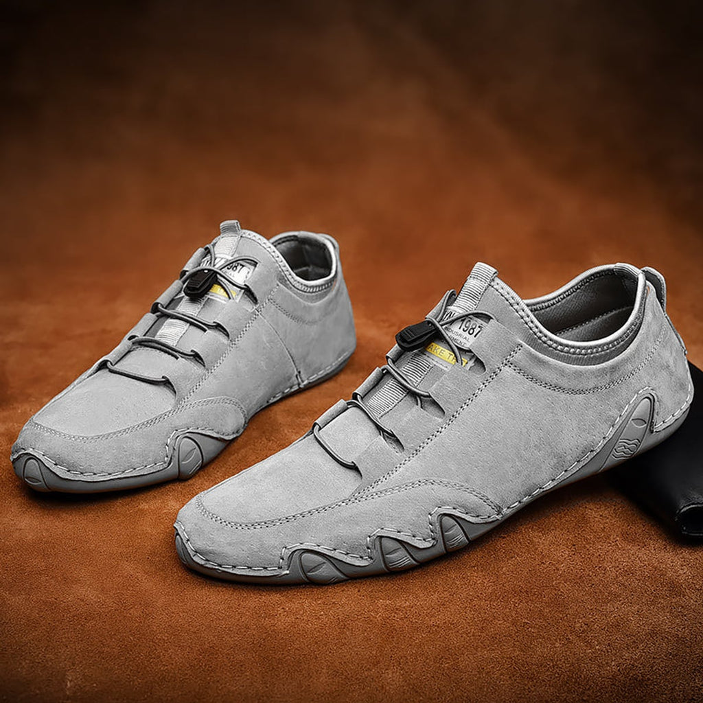 heren mocassin met elastisch instap