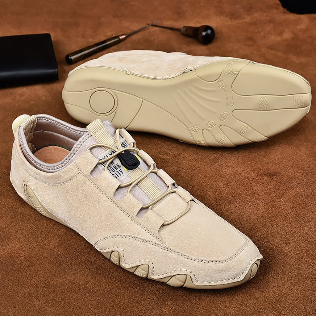 heren mocassin met elastisch instap