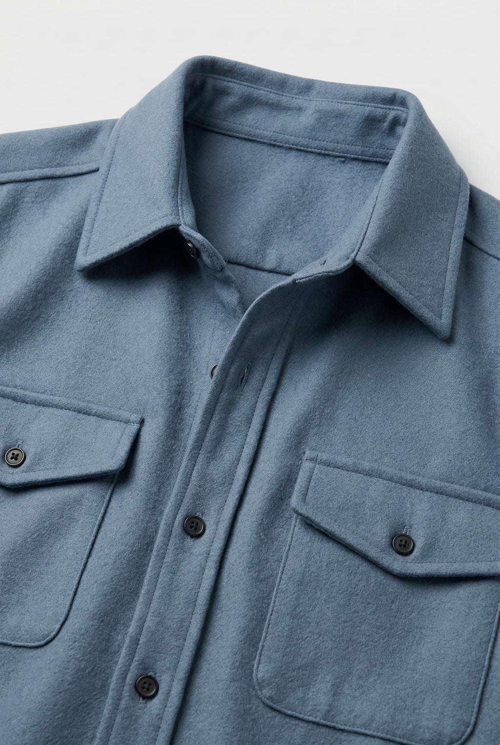 heren overshirt jas met borstzakken