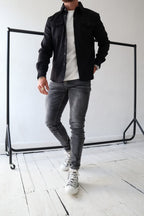 heren regular fit overshirt jas met borstzakken