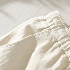 heren relaxed fit broek met toelopende pijp