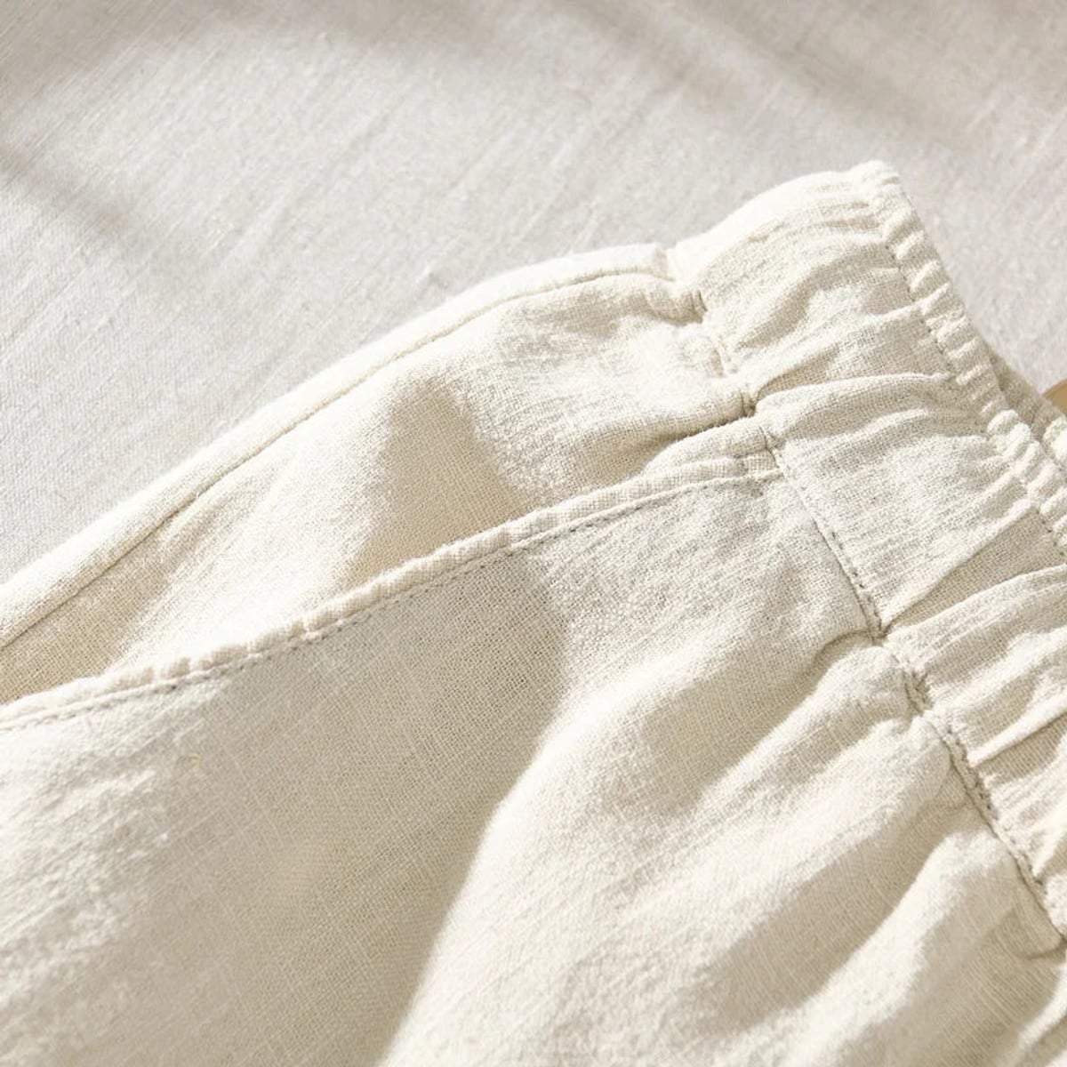 heren relaxed fit broek met toelopende pijp