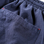 heren relaxed fit broek met trekkoord