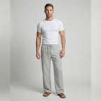 heren relaxed fit broek met trekkoord 