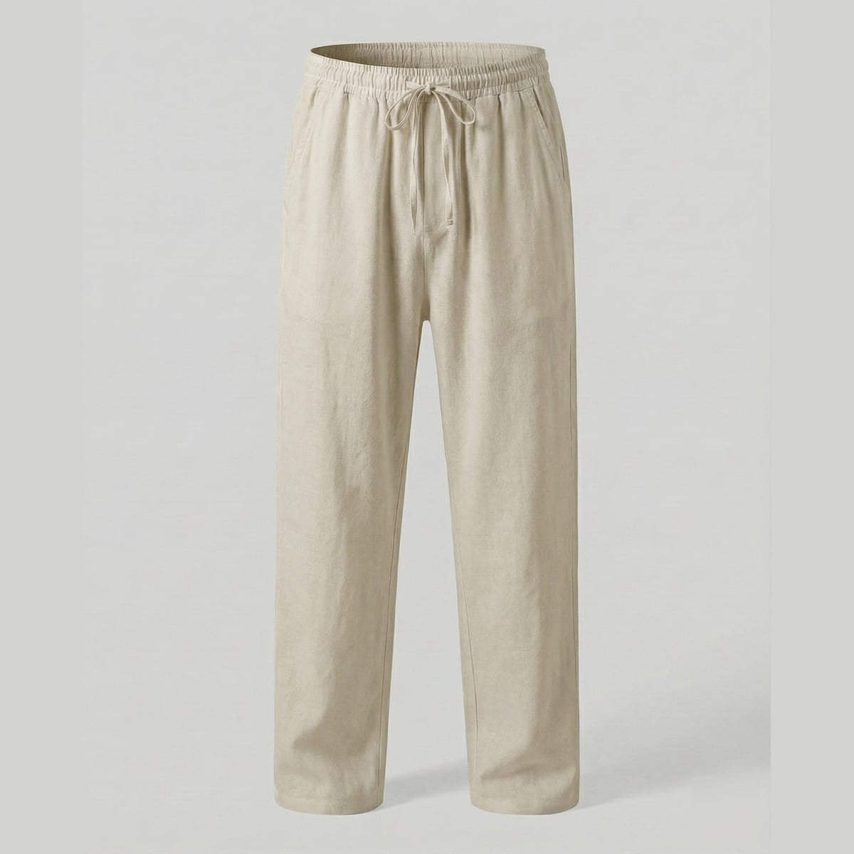 heren relaxed fit broek met trekkoord 