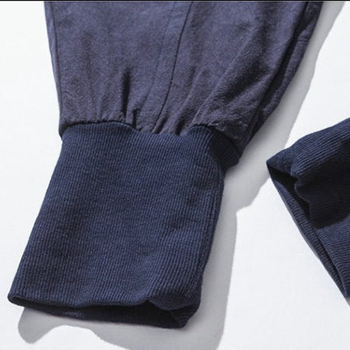 heren relaxed fit harembroek met lage kruisnaad