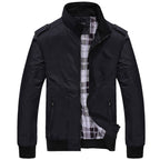 heren relaxed fit jack met zakken Zwart