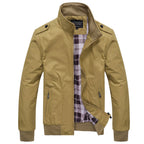 heren relaxed fit jack met zakken Geel
