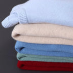 heren relaxed fit trui met ronde hals