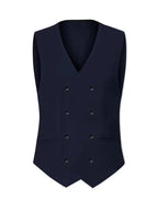 heren slim fit driedelig pak met gilet