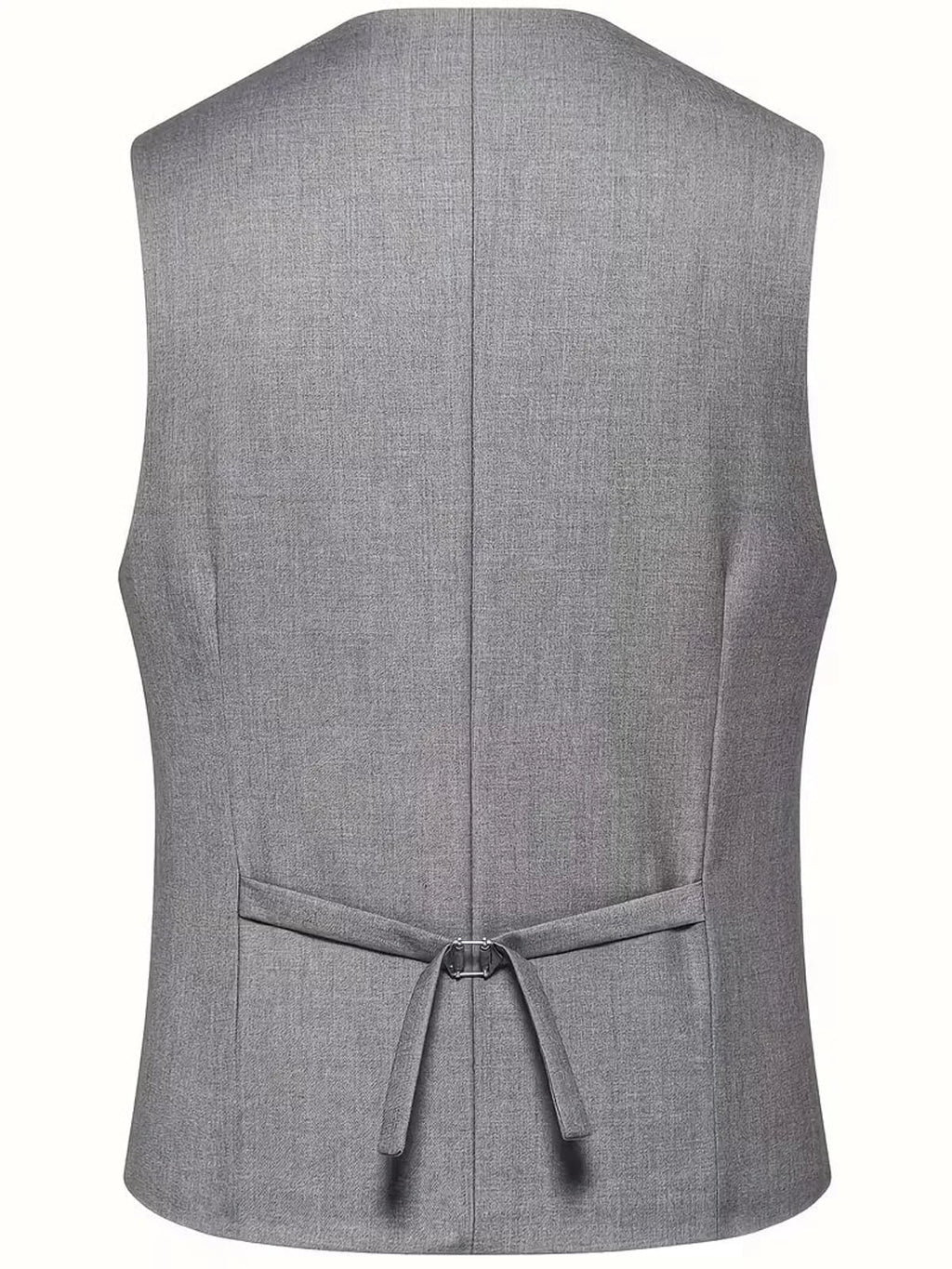 heren slim fit driedelig pak met gilet