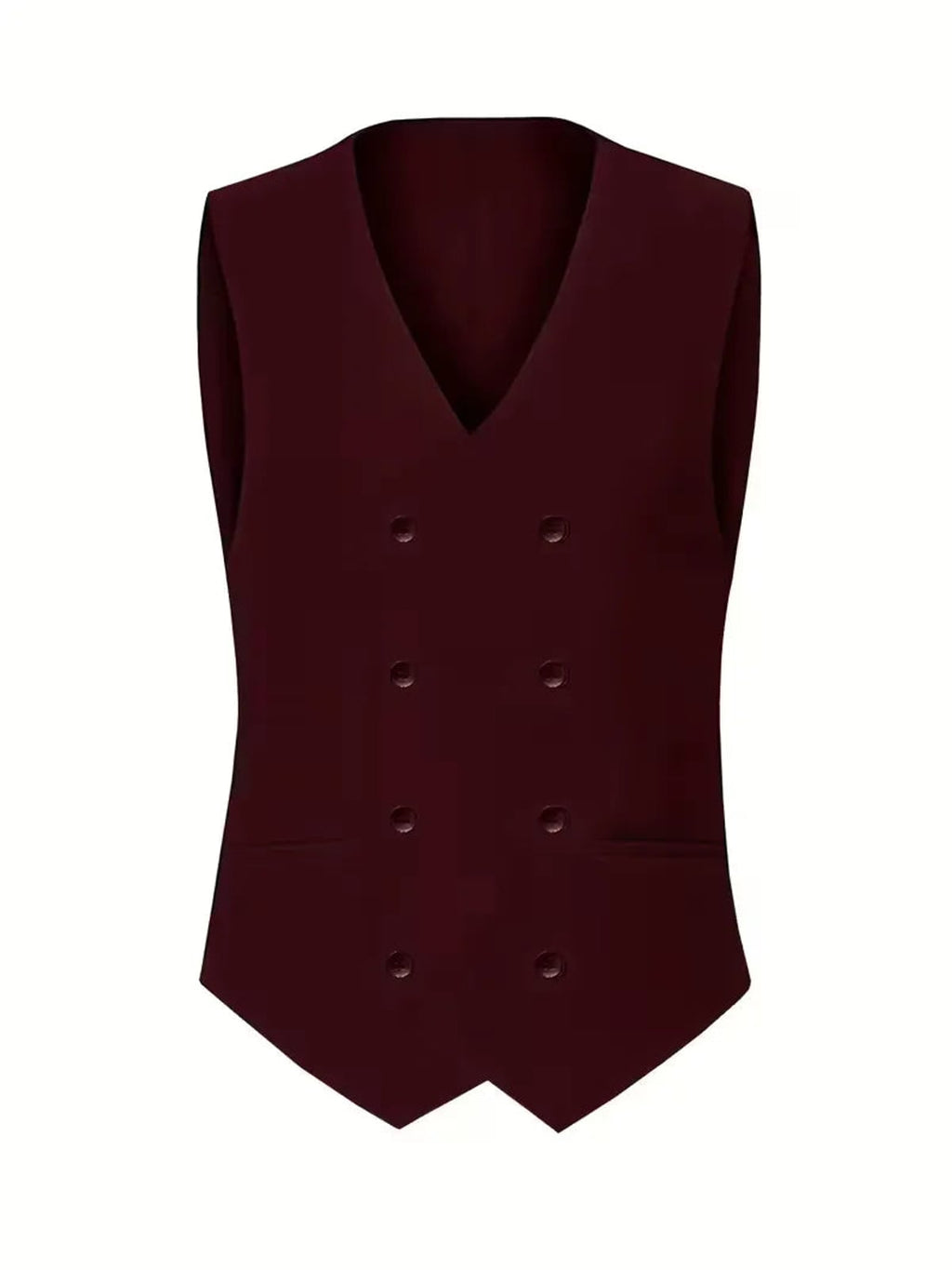 heren slim fit driedelig pak met gilet