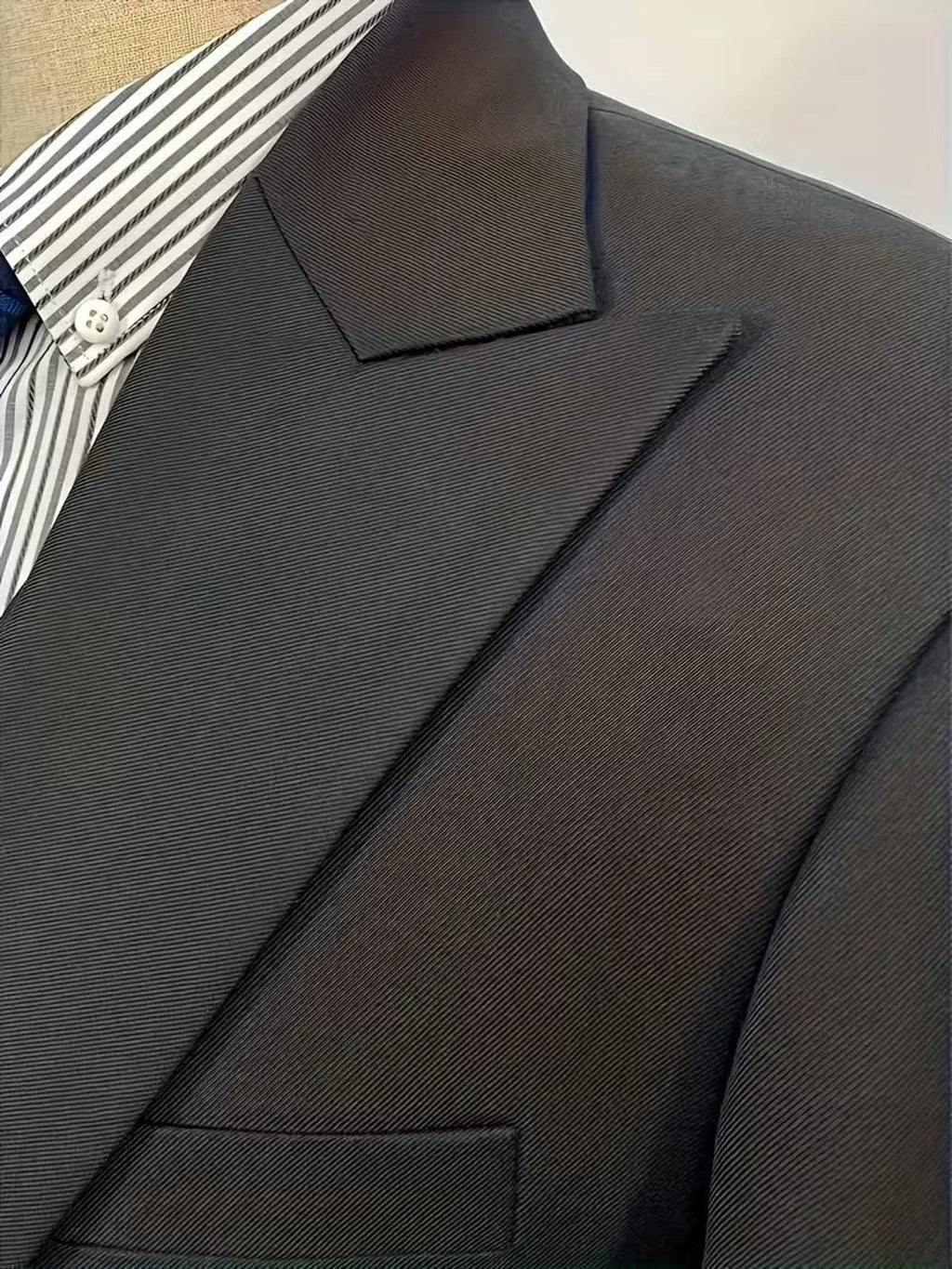 heren slim fit driedelig pak met gilet
