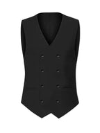 heren slim fit driedelig pak met gilet