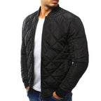 heren slim fit overgangsjas met revers