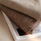 heren tailored fit broek met visgraatpatroon