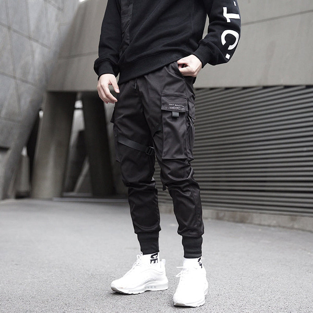 heren tapered tactical cargobroek