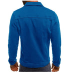 heren trucker jas met hemdkraag