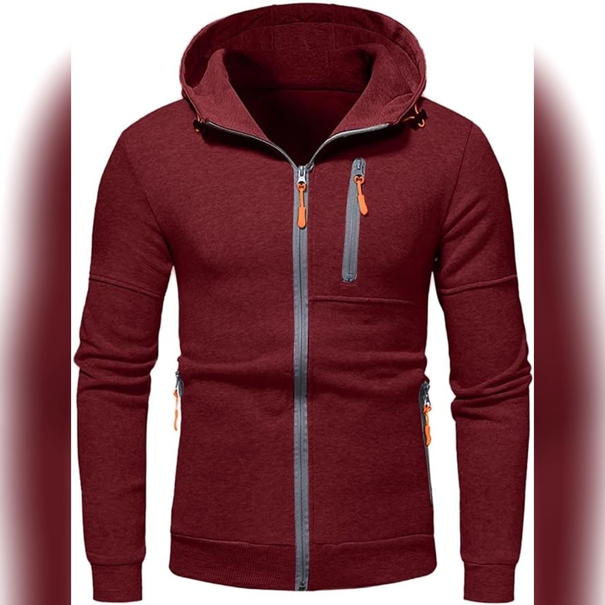 heren vest met rits en zakken