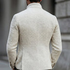 heren vest met staande kraag
