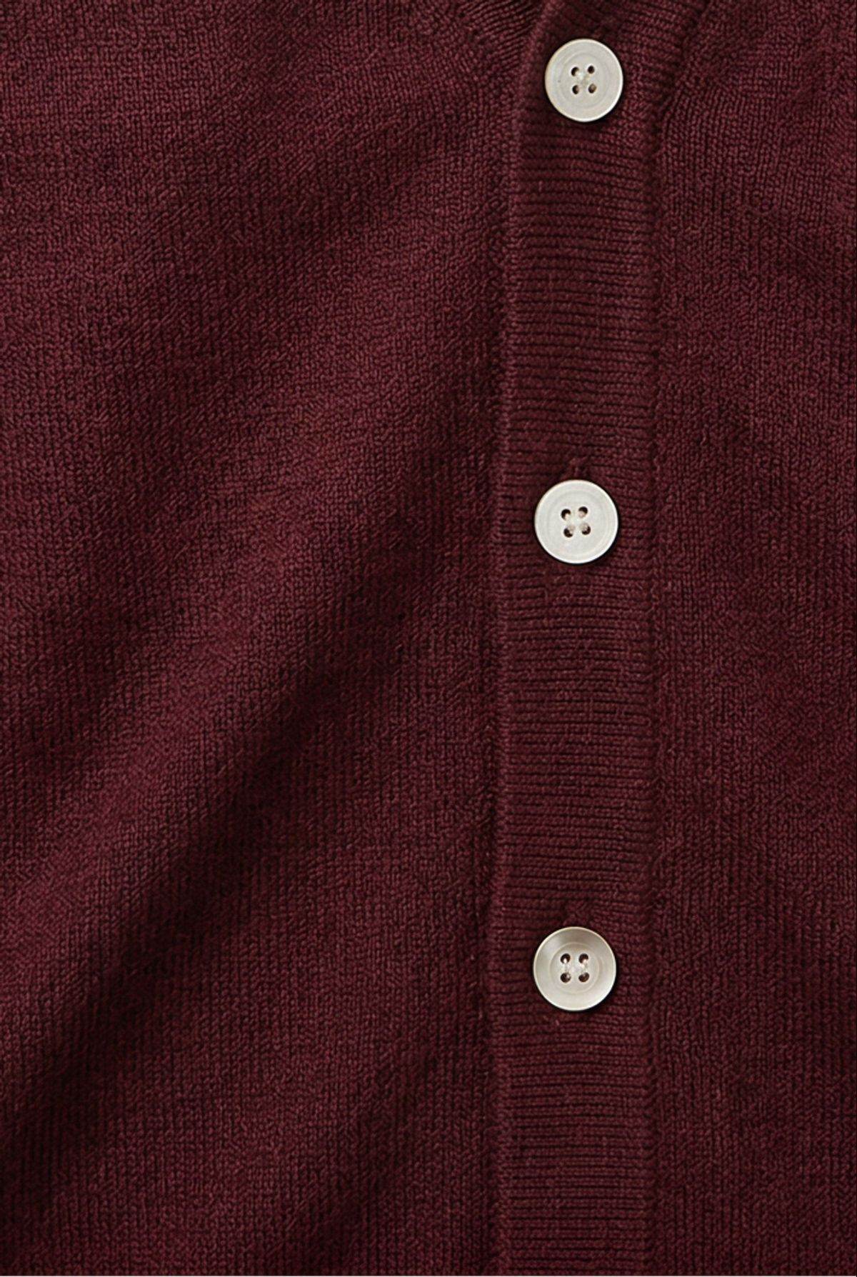 heren vest met v-hals en knoopsluiting