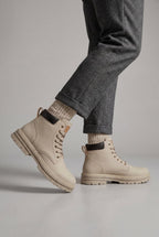 heren veterboots met hoge enkelsluiting