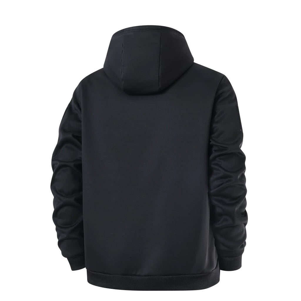 heren zip-up hoodie jas met capuchon
