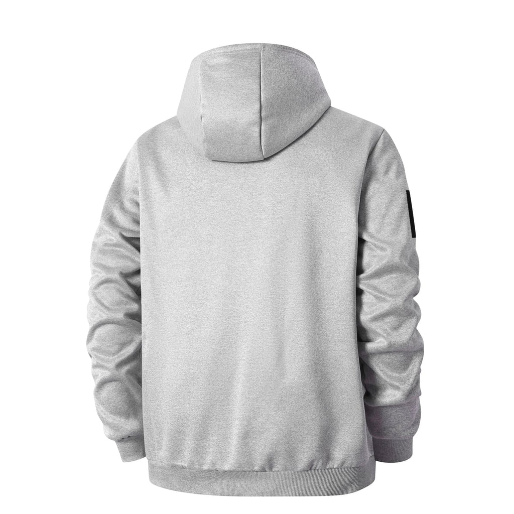 heren zip-up hoodie jas met capuchon