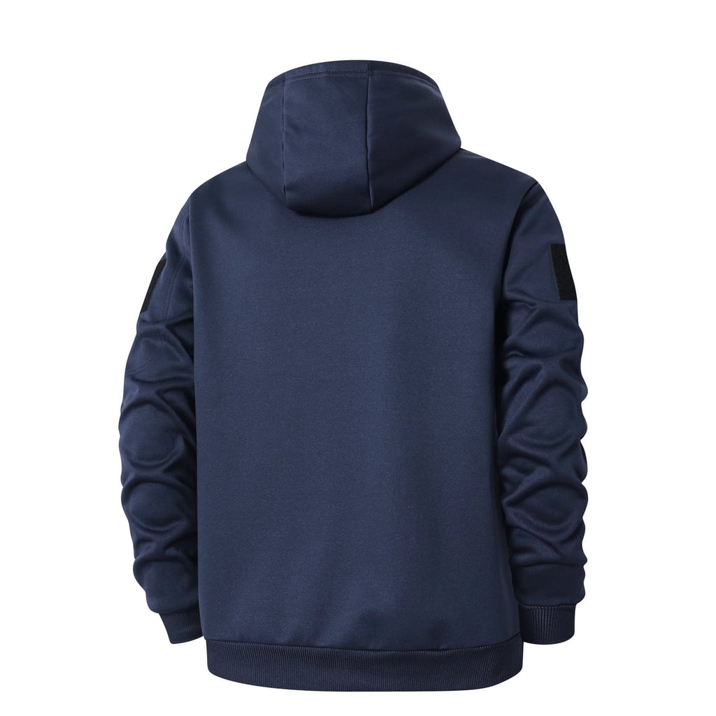 heren zip-up hoodie jas met capuchon