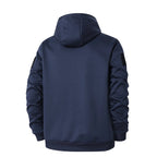 heren zip-up hoodie jas met capuchon